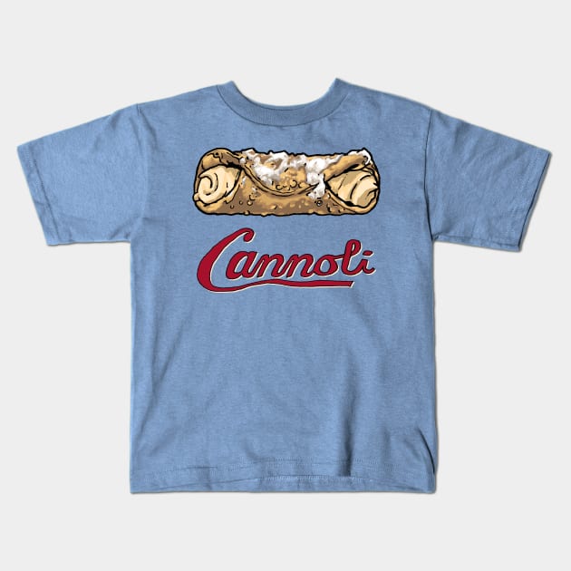 Cannoli Kids T-Shirt by KColeman